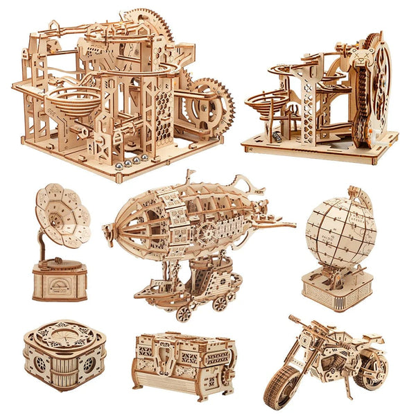 Planet Gates GZ101 3D Wooden Puzzles Montessori Educational Toys Board Games For Adults DIY Crafts Decoration Model Birthday Gifts For Teens Kids