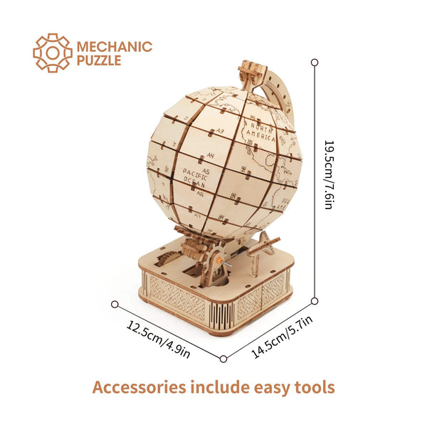 Planet Gates GZ101 3D Wooden Puzzles Montessori Educational Toys Board Games For Adults DIY Crafts Decoration Model Birthday Gifts For Teens Kids