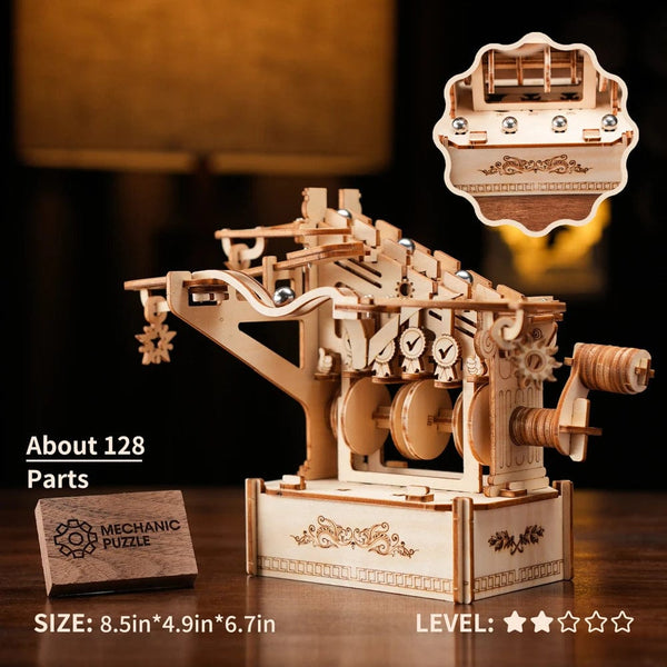 Planet Gates GZ101 3D Wooden Puzzles Montessori Educational Toys Board Games For Adults DIY Crafts Decoration Model Birthday Gifts For Teens Kids