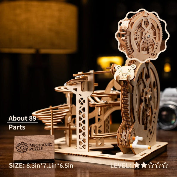 Planet Gates GZ101 3D Wooden Puzzles Montessori Educational Toys Board Games For Adults DIY Crafts Decoration Model Birthday Gifts For Teens Kids