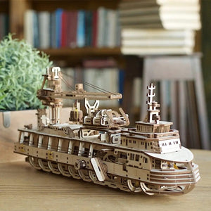 Planet Gates GZ101 3D Wooden Puzzles Montessori Educational Toys Board Games For Adults DIY Crafts Decoration Model Birthday Gifts For Teens Kids