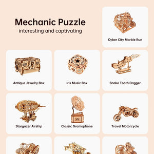 Planet Gates GZ101 3D Wooden Puzzles Montessori Educational Toys Board Games For Adults DIY Crafts Decoration Model Birthday Gifts For Teens Kids