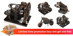 Planet Gates GZ101 3D Wooden Puzzles Montessori Educational Toys Board Games For Adults DIY Crafts Decoration Model Birthday Gifts For Teens Kids