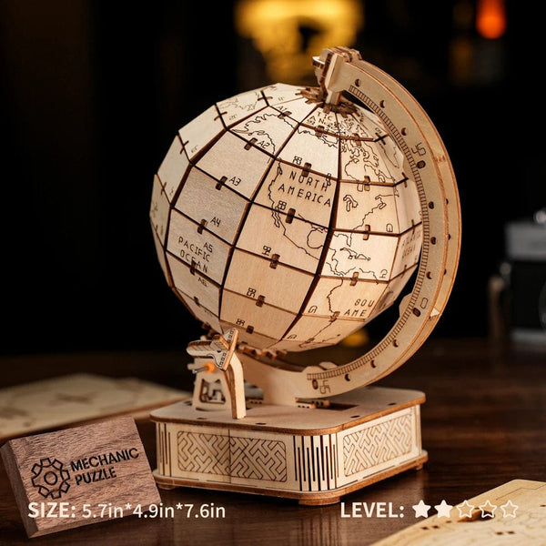 Planet Gates GZ101 3D Wooden Puzzles Montessori Educational Toys Board Games For Adults DIY Crafts Decoration Model Birthday Gifts For Teens Kids