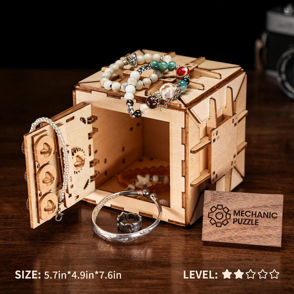 Planet Gates GZ101 3D Wooden Puzzles Montessori Educational Toys Board Games For Adults DIY Crafts Decoration Model Birthday Gifts For Teens Kids