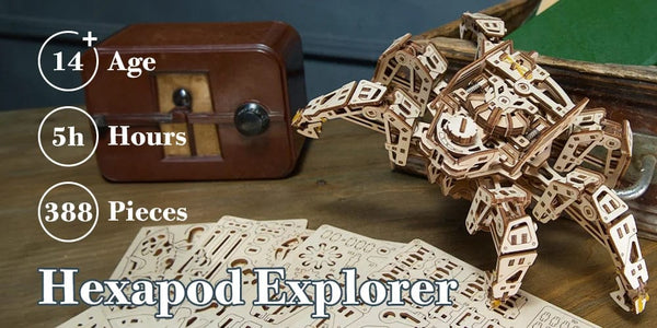 Planet Gates GZ101 3D Wooden Puzzles Montessori Educational Toys Board Games For Adults DIY Crafts Decoration Model Birthday Gifts For Teens Kids