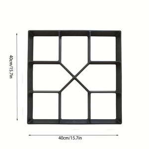 Planet Gates H 1pc, Garden Walk Pavement Mold DIY Manually Paving Cement Brick Stone Road Concrete Molds