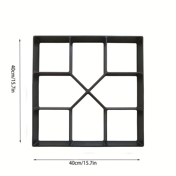 Planet Gates H 1pc, Garden Walk Pavement Mold DIY Manually Paving Cement Brick Stone Road Concrete Molds