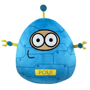 Planet Gates H 22cm/8.6in Pou Plush Cartoon Alien Toy Kawaii Stuffed Animal Doll Hot Game Figure Gifts for Fans