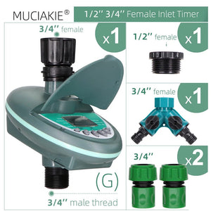 Planet Gates H Garden Automatic Watering Timer Smart Home Programming Watering Valve Greenhouse Drip Irrigation System LCD Display Controller