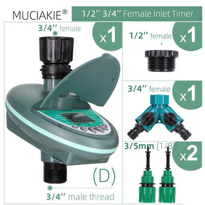 Planet Gates H Garden Automatic Watering Timer Smart Home Programming Watering Valve Greenhouse Drip Irrigation System LCD Display Controller