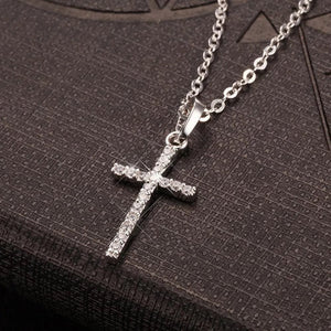 Planet Gates H New Pink Cross Necklaces for Women Y2k Fashion Gothic Couple Jewelry Metal Chains Chokers Pendant Necklace Party Jewelry Gifts