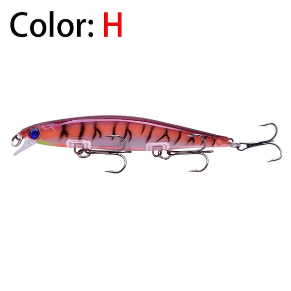 Planet Gates H Proleurre Fishing Lures 11cm 13.8g Sinking Minnow Wobblers Plastic Artificial Baits With Hook for Bass Pike Carp Swimbait Tackle