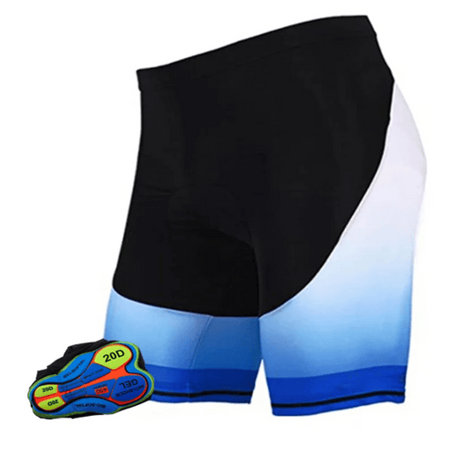 Planet Gates H / XXL Black Men's Cycling Shorts MTB Bike Bicycle 20D Padded Bib Short MTB Shorts Mens Lycar Elastic Bicycle Shorts Pants XXS-5XL