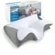 Planet Gates H0062-Box Sleep Memory Neck Pillow Butterfly Slow Rebound Comfortable Memory Foam Sleep Pillow Cervical Orthopedic Neck Massage Bed Pillow
