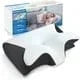 Planet Gates H0062-C-Black Box Sleep Memory Neck Pillow Butterfly Slow Rebound Comfortable Memory Foam Sleep Pillow Cervical Orthopedic Neck Massage Bed Pillow