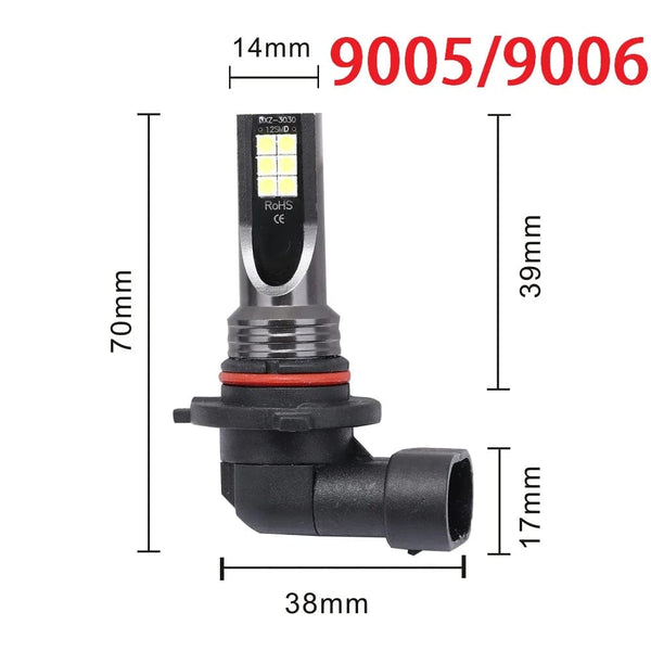 Planet Gates h10 / 12000K Ice Blue 2Pcs H11 H8 H4 H7 H1 H16 H3 H10 9005 HB3 9006 HB4 LED Car Fog Lights 6000K Headlight Bulbs 3000K 12000K 4300K Auto Fog Lamp