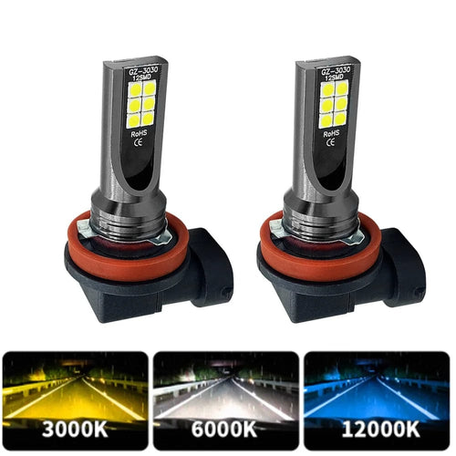 Planet Gates h10 / 12000K Ice Blue 2Pcs H11 H8 H4 H7 H1 H16 H3 H10 9005 HB3 9006 HB4 LED Car Fog Lights 6000K Headlight Bulbs 3000K 12000K 4300K Auto Fog Lamp