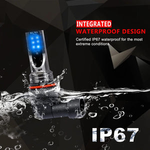 Planet Gates h10 / 12000K Ice Blue 2Pcs H11 H8 H4 H7 H1 H16 H3 H10 9005 HB3 9006 HB4 LED Car Fog Lights 6000K Headlight Bulbs 3000K 12000K 4300K Auto Fog Lamp