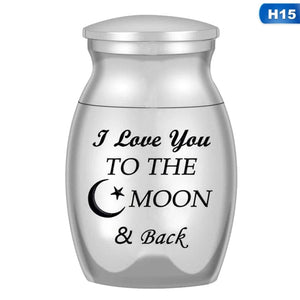 Planet Gates H15 Human Ashes Urn Pets Dog Cat Bird Mouse Small Size Cremation Ashes Urn Keepsake Casket Columbarium Pets Memorials Urn