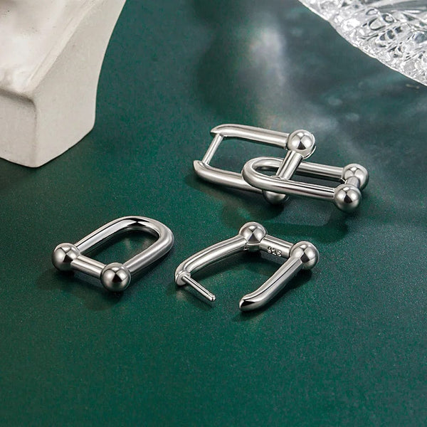 Planet Gates H186-S 925 Sterling Silver Female Luxury Crystal Round Stud Earrings Vintage Wedding Jewelry White Zircon Stone Earrings Wholesale