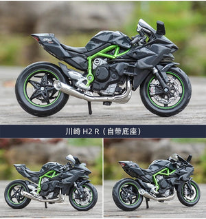 Planet Gates H2 R Maisto 1:18 Kawasaki H2 R Ninja ZX-10R 14R 9R Z1000 Static Die Cast Vehicles Collectible Hobbies Motorcycle Model Toys