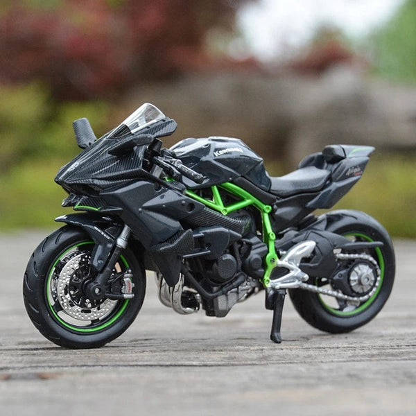 Planet Gates H2 R Maisto 1:18 Kawasaki H2 R Ninja ZX-10R 14R 9R Z1000 Static Die Cast Vehicles Collectible Hobbies Motorcycle Model Toys