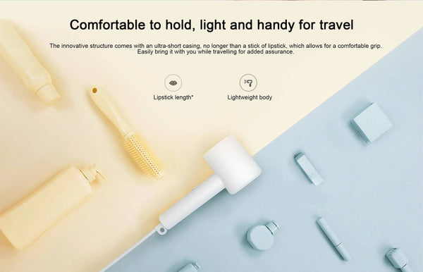 Planet Gates H300 Hair Dryer / EU XIAOMI MIJIA Mi Ionic Hair Dryer H300 Quick Dry Negative Ion Hair Care Professional For Home 1600W Electric Hair Dryers Diffuser