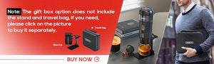 Planet Gates H4A Gift box / CHINA / EU HiBREW Portable Coffee Machine for Car & Home,DC12V Expresso Coffee Maker Fit Nexpresso Dolce Pod Capsule Coffee Powder H4A