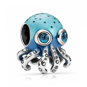 Planet Gates H59 2024 new Mermaid Charm 925 silver k gold Spanish bear Beads Suitable For Pandora Original 925 Bracelet beads jewellery making