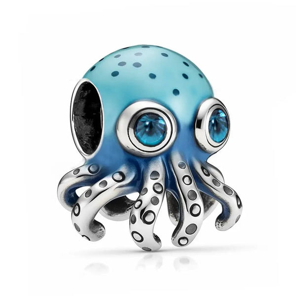 Planet Gates H59 2024 new Mermaid Charm 925 silver k gold Spanish bear Beads Suitable For Pandora Original 925 Bracelet beads jewellery making