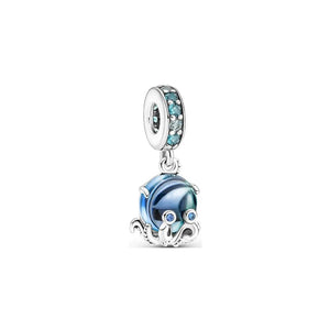 Planet Gates H59 2024 new Mermaid Charm 925 silver k gold Spanish bear Beads Suitable For Pandora Original 925 Bracelet beads jewellery making