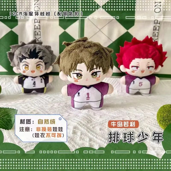 Planet Gates Haikyuu Volleyball Plush Doll Oikawa Tobio Kageyama Shoyo Hinata Kei Tsukishima Kozume Kenma Mini Stuffed Toys Pendant Kids Gift
