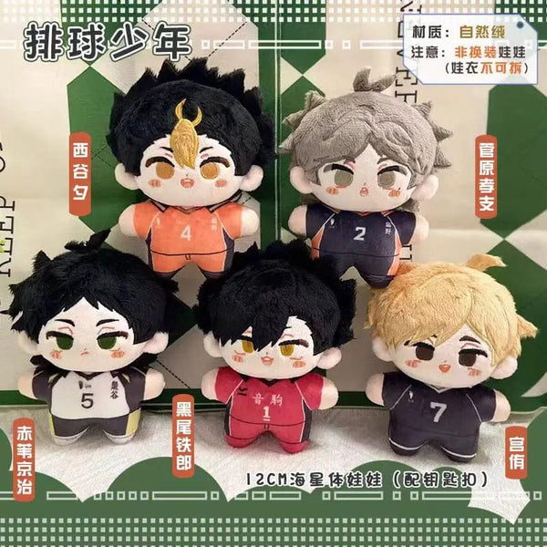 Planet Gates Haikyuu Volleyball Plush Doll Oikawa Tobio Kageyama Shoyo Hinata Kei Tsukishima Kozume Kenma Mini Stuffed Toys Pendant Kids Gift