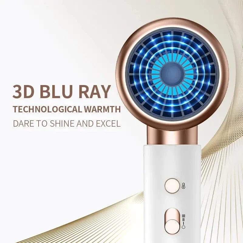 Planet Gates Hair Dryer High-Speed Electric Turbine Airflow Low Noise Constant Temperature And Quick Drying Suitable For Home Salons