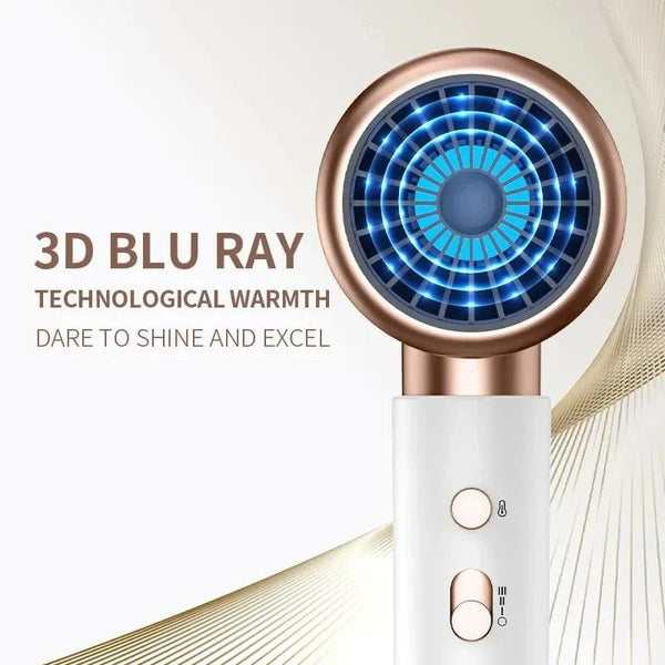 Planet Gates Hair Dryer High-Speed Electric Turbine Airflow Low Noise Constant Temperature And Quick Drying Suitable For Home Salons