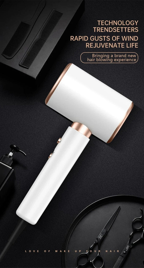 Planet Gates Hair Dryer High-Speed Electric Turbine Airflow Low Noise Constant Temperature And Quick Drying Suitable For Home Salons