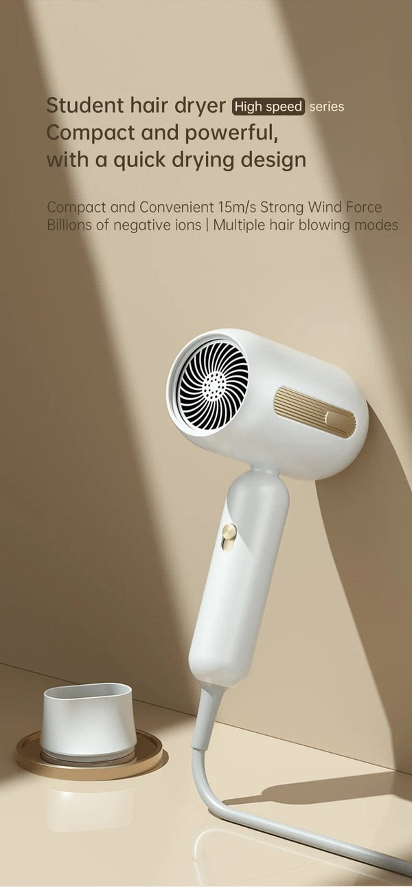 Planet Gates Hair Dryer High-Speed Electric Turbine Airflow Low Noise Constant Temperature And Quick Drying Suitable For Home Salons