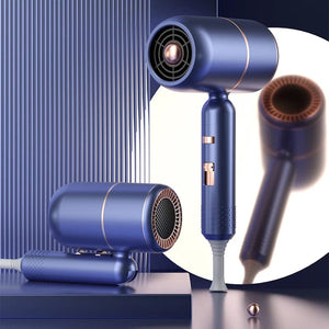 Planet Gates Hair Dryer with Diffuser Ionic Blow Dryer Professional Portable Hair Dryers Accessories for Women Curly Hair Purple Home Applian