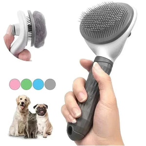 Planet Gates Hair Remover Brush Dog and Cat Non-slip Beauty Brush Dog Grooming Equipment Pets Stainless Steel For Dogs Pet Hair Removal Comb