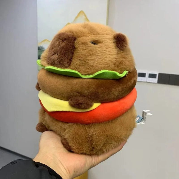 Planet Gates Hamburg Capybara Plush Toy Fluffty Kawaii Plushie Doll Simulation Capibara Anime Cute Stuffed Animals Soft Plush Gift Kid Toys