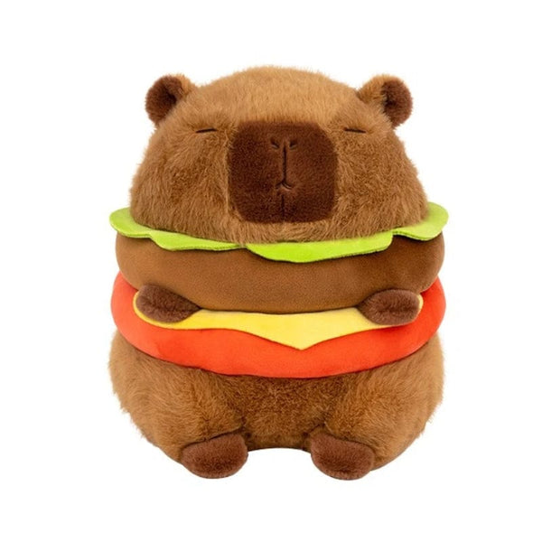 Planet Gates Hamburg Capybara Plush Toy Fluffty Kawaii Plushie Doll Simulation Capibara Anime Cute Stuffed Animals Soft Plush Gift Kid Toys