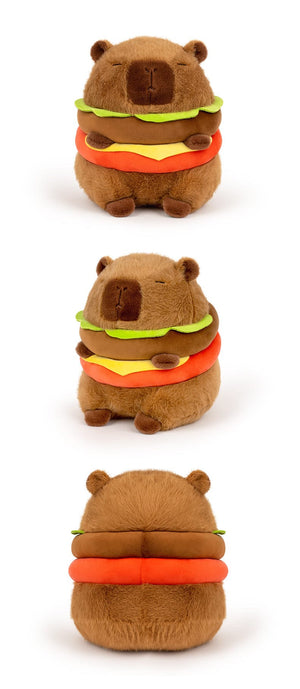 Planet Gates Hamburg Capybara Plush Toy Fluffty Kawaii Plushie Doll Simulation Capibara Anime Cute Stuffed Animals Soft Plush Gift Kid Toys