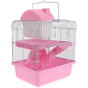 Planet Gates Hamster Cage Glamping Accessories Mouse Toy Villa Small House Hideout Hut Plastic Pet Travel Rat