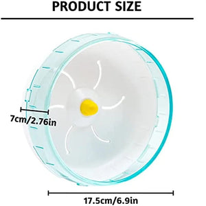 Planet Gates Hamster Running Disc Toy 3 Size Silent Small Pet Rotatory Jogging Wheel Small Pets Sports Wheel Toys Hamster Cage Accessories