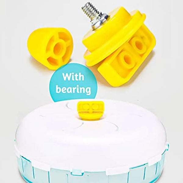 Planet Gates Hamster Running Disc Toy 3 Size Silent Small Pet Rotatory Jogging Wheel Small Pets Sports Wheel Toys Hamster Cage Accessories