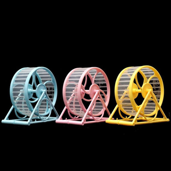 Planet Gates Hamster Wheel Large Pet Jogging Hamster Sports Running Wheel Hamster Cage Accessories Toys Small Animals Exercise Pet Supplies