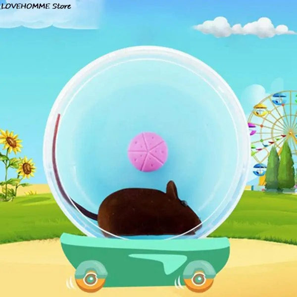 Planet Gates Hamster Wheel Small Animal Running Disc Toys Cute Plastic Jogging Exercise Wheel