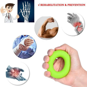 Planet Gates Hand Gripper Silicone Finger Expander Exercise Hand Grip Wrist Strength Trainer Finger Exerciser Resistance Bands Fitness