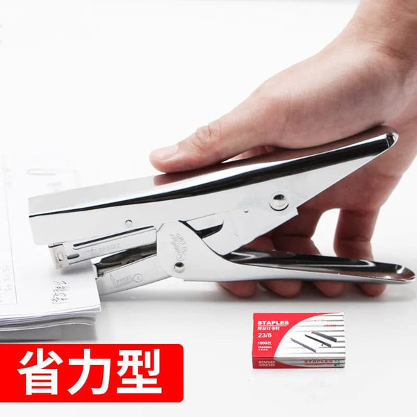 Planet Gates Hand held stapler student office binding machine multi function labor saving durable stapler thickened medium stapler